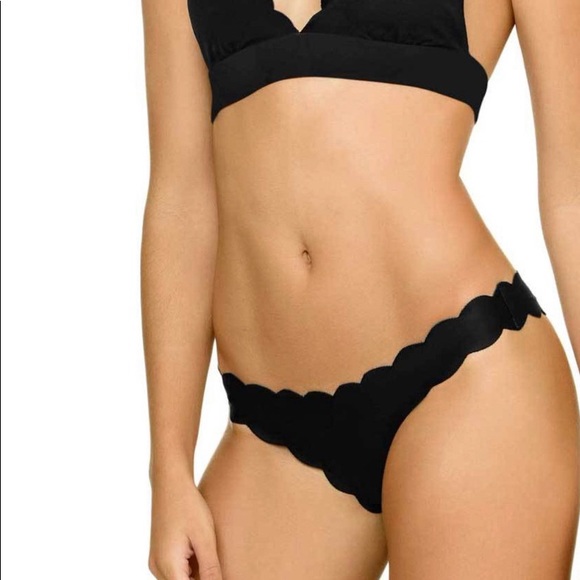 NWT PilyQ Copper Reversible Wave Bikini Bottoms - Picture 2 of 7